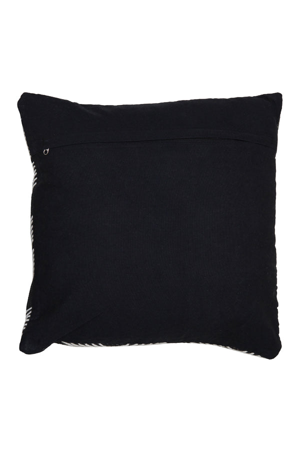 Cushion 45x45 cm MACKEY black+beige