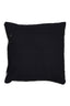 Cushion 45x45 cm MACKEY black+beige