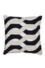 Cushion 45x45 cm BENDIGO beige+gold+black