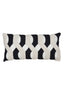Cushion 60x30 cm BENDIGO beige+gold+black