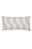 Cushion 60x30 cm BENDIGO beige+gold+white