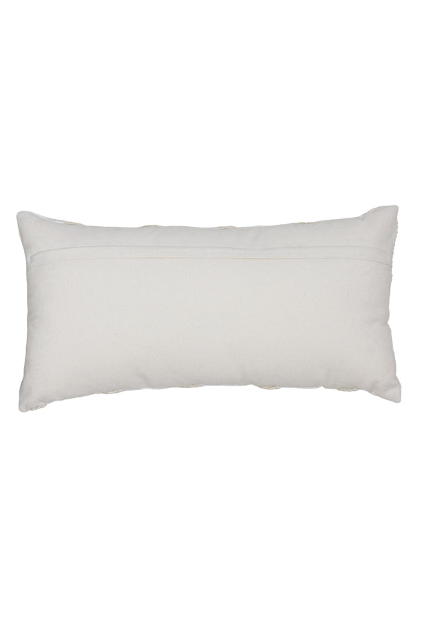 Cushion 60x30 cm BENDIGO beige+gold+white