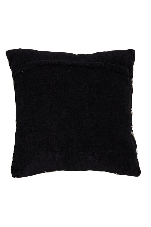 Cushion 45x45 cm CASTRO black+beige