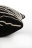 Cushion 45x45 cm CASTRO black+beige