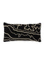 Cushion 60x30 cm CASTRO black+beige