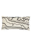 Cushion 60x30 cm CASTRO beige+black