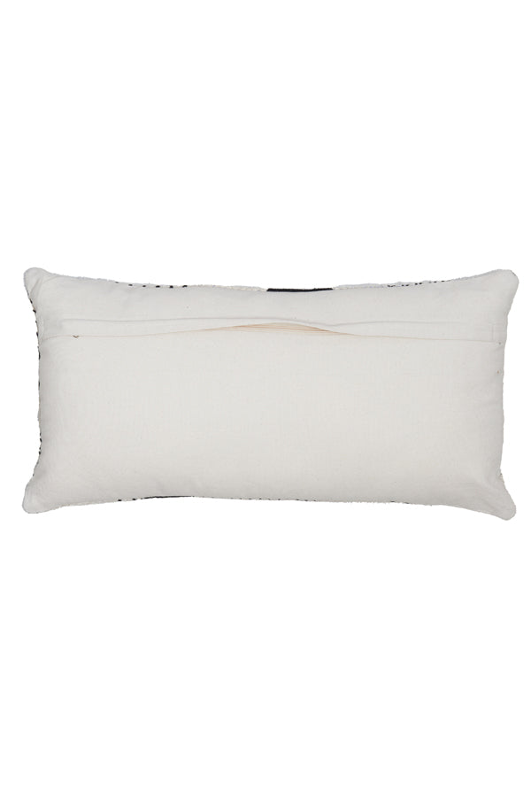 Cushion 60x30 cm CESENA black+beige