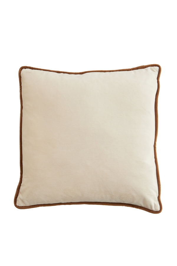 Cushion 45x45 cm CIVENS cream-sand