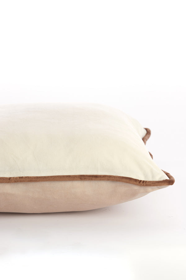 Cushion 45x45 cm CIVENS cream-sand
