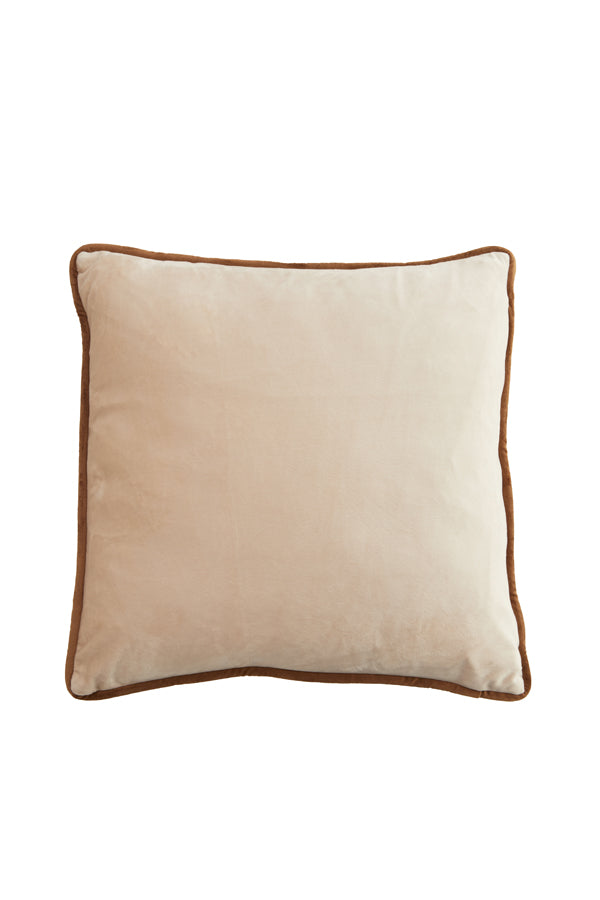Cushion 45x45 cm CIVENS cream-sand