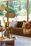 Cushion 45x45 cm CIVENS cream-sand