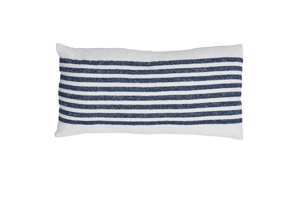 Cushion 60x30 cm CINCO cream+blue