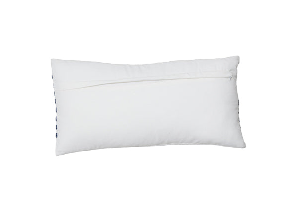 Cushion 60x30 cm CINCO cream+blue