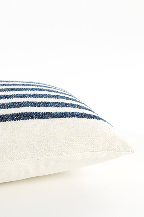 Cushion 60x30 cm CINCO cream+blue