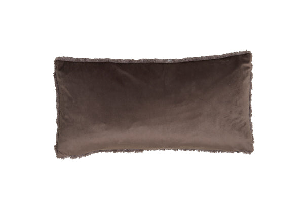 Cushion 60x30 cm VITERBO dark grey