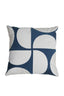 Cushion 45x45 cm USERA blue+white