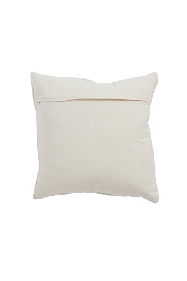 Cushion 45x45 cm CASCO cream+ocher