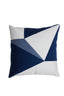 Cushion 45x45 cm REJAS blue+white