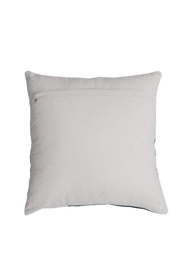 Cushion 45x45 cm REJAS blue+white