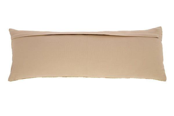 Cushion 100x35 cm MINCA light green+beige+brown