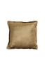 Cushion 45x45 cm BAXLEY velvet green+linen natural