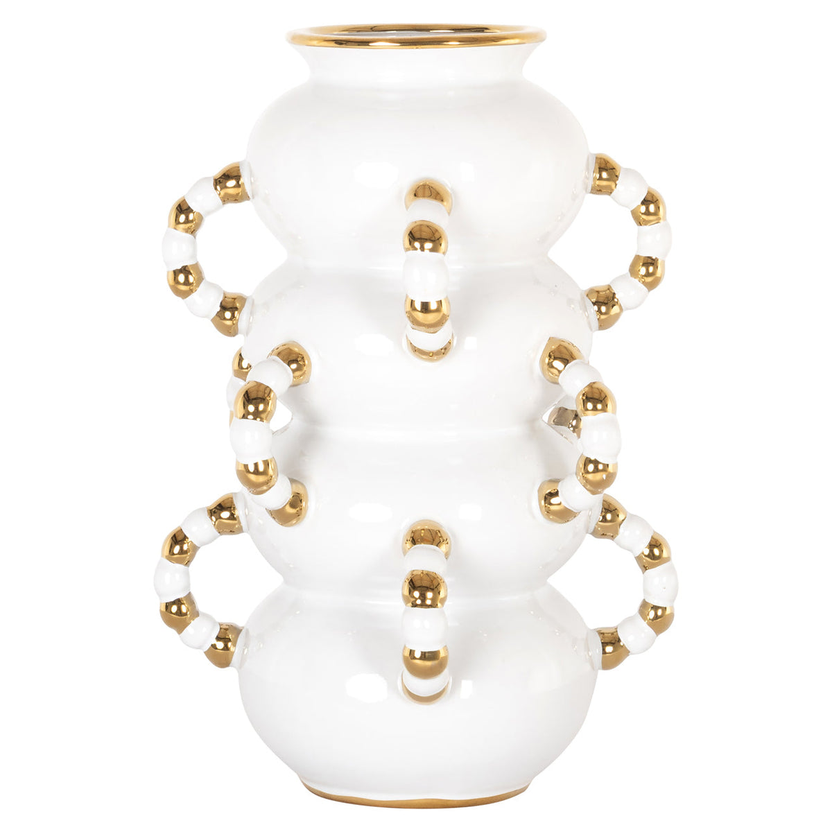 Vase Pippy white small