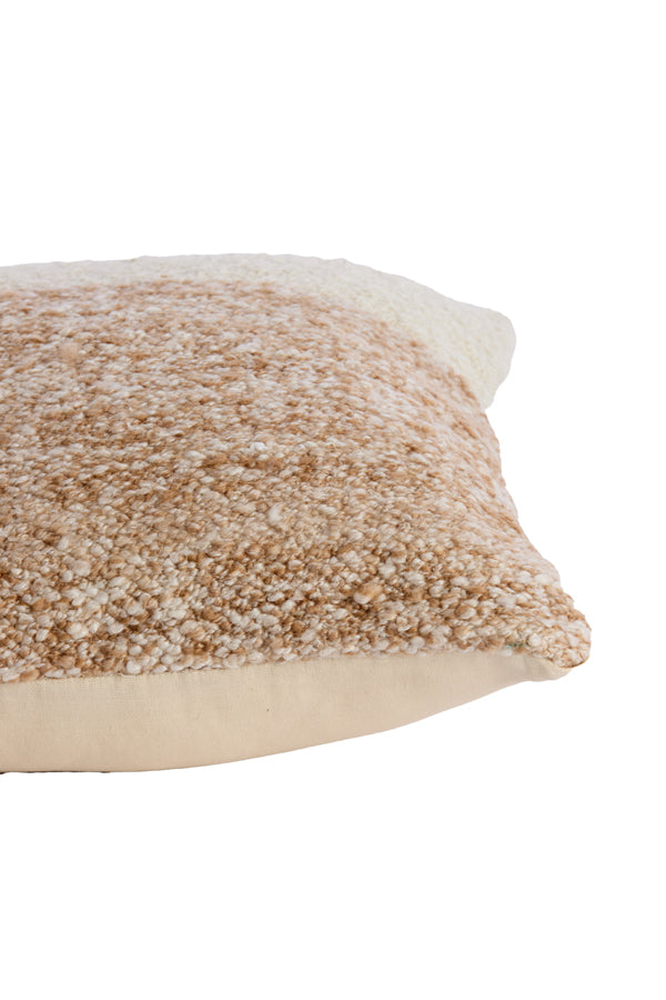 Cushion 45x45 cm SABALO brown-cream