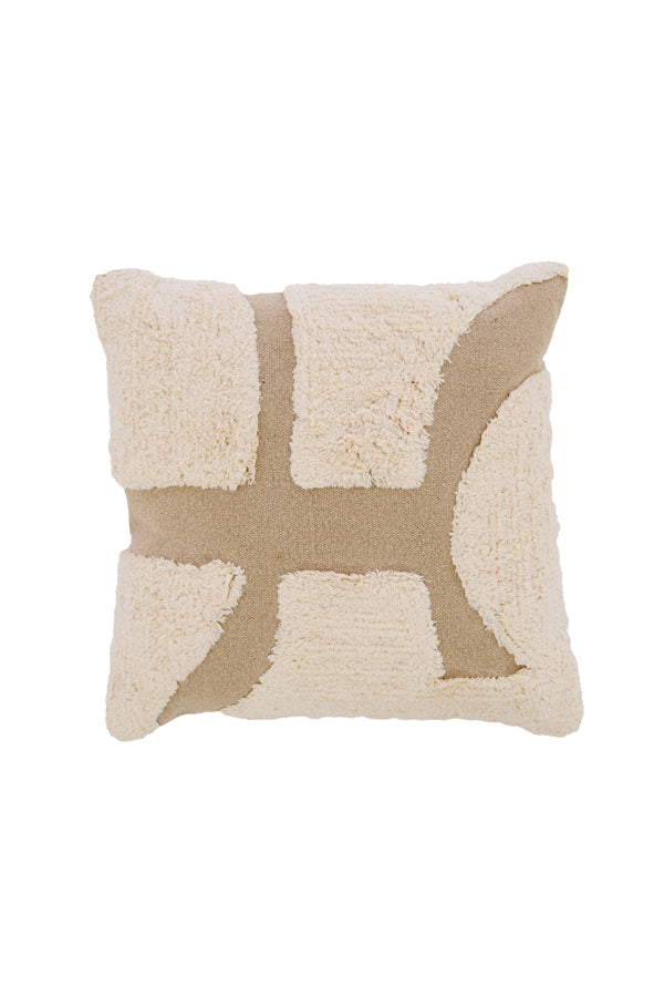 Cushion 45x45 cm BALSAR cream-sand