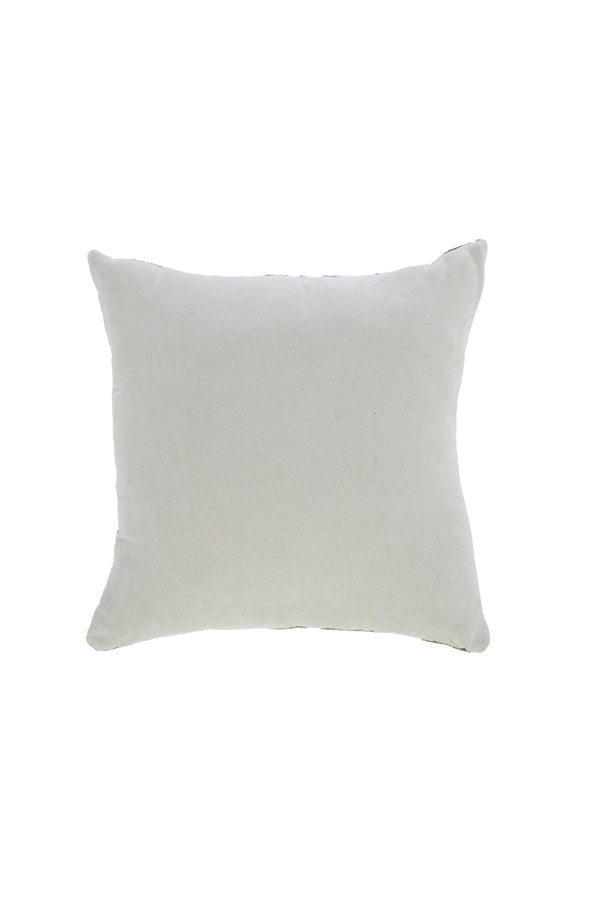 Cushion 45x45 cm METRAL green-cream