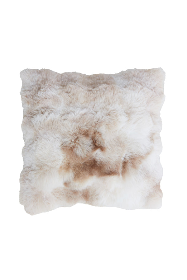Cushion 42x42 cm VELORA brown-cream