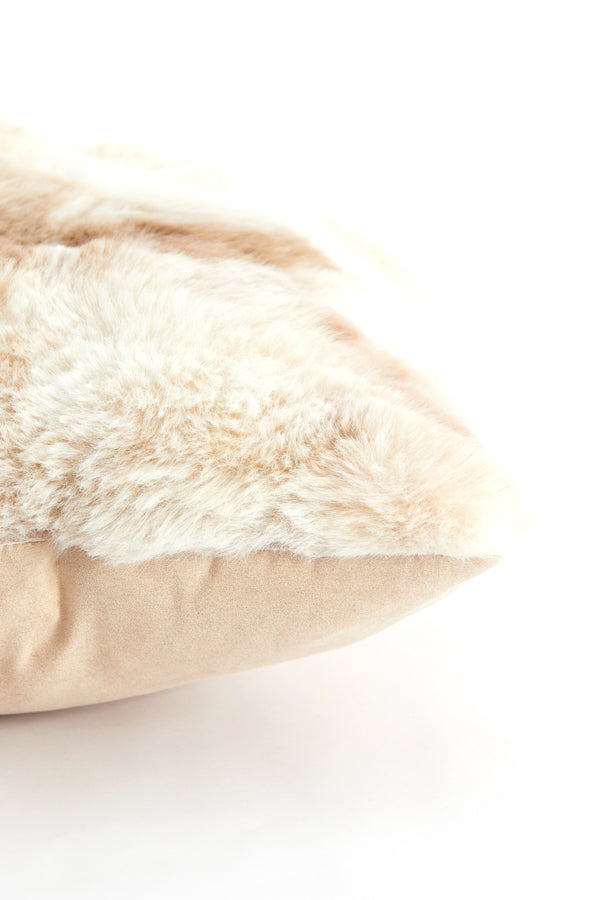 Cushion 42x42 cm VELORA brown-cream