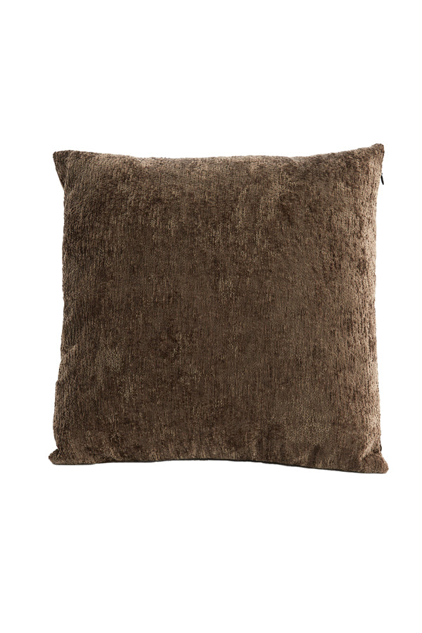 Cushion 45x45 cm ALESSA dark brown
