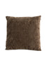 Cushion 45x45 cm ALESSA dark brown