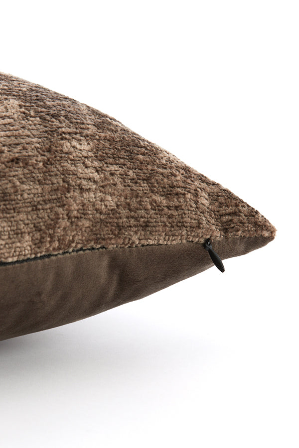 Cushion 45x45 cm ALESSA dark brown