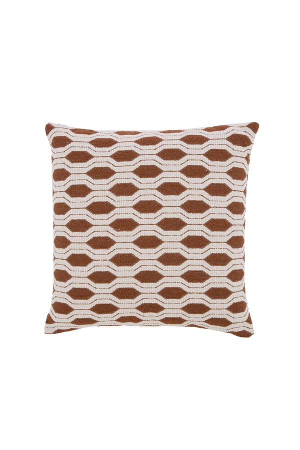 Cushion 45x45 cm RENTON bronze+cream