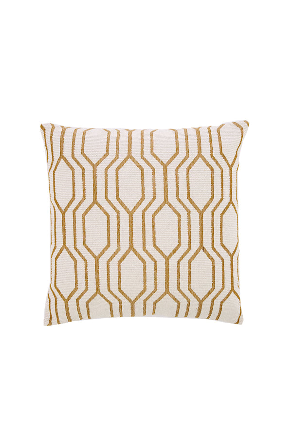 Cushion 45x45 cm JOPLIN cream+gold