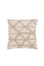 Cushion 45x45 cm MUNCIE sand+cream feather filled