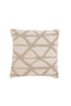 Cushion 45x45 cm MUNCIE sand+cream feather filled