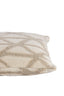 Cushion 45x45 cm MUNCIE sand+cream feather filled