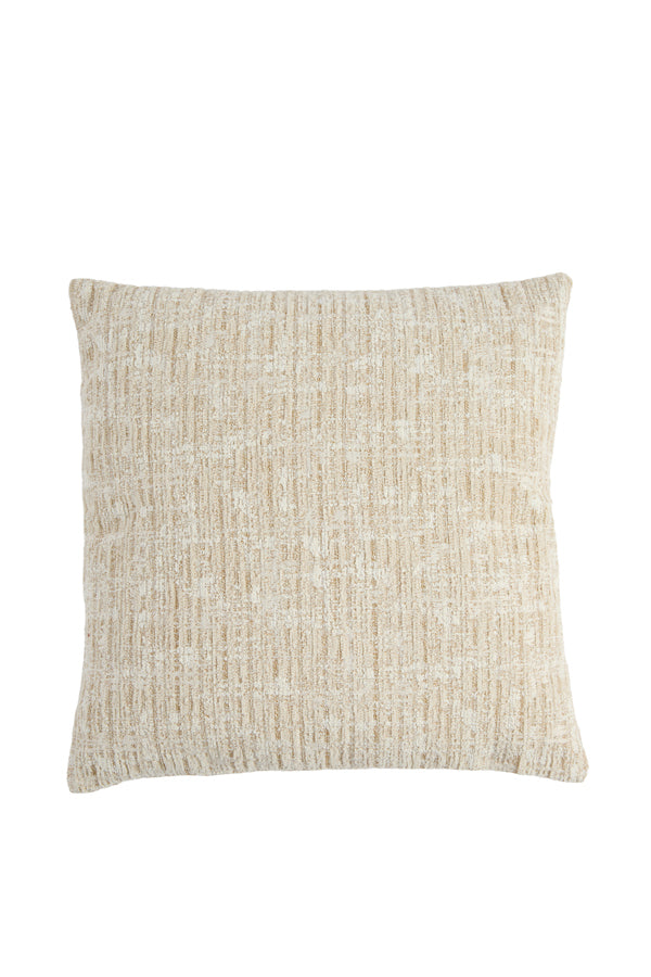 Cushion 45x45 cm SALIDA beige+cream feather filled