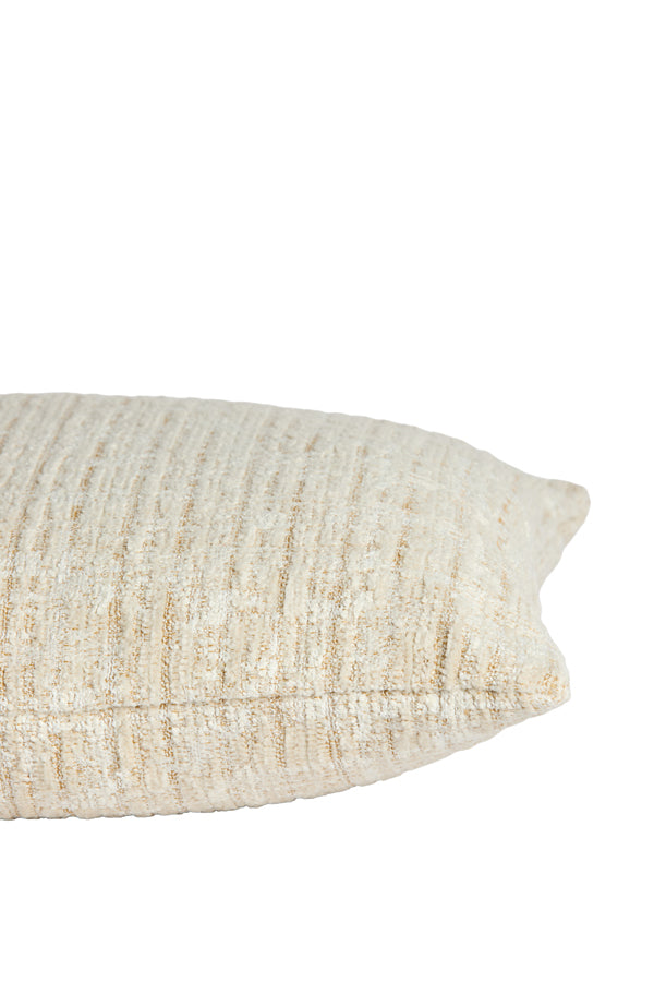 Cushion 45x45 cm SALIDA beige+cream feather filled