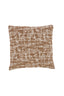 Cushion 45x45 cm SALIDA brown+cream feather filled