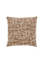 Cushion 45x45 cm SALIDA brown+cream feather filled