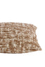 Cushion 45x45 cm SALIDA brown+cream feather filled