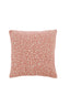 Cushion 45x45 cm SAFFORD sand+coral feather filled