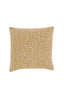 Cushion 45x45 cm SAFFORD sand+ocher yellow feather filled