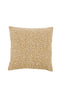 Cushion 45x45 cm SAFFORD sand+ocher yellow feather filled