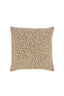 Cushion 45x45 cm SAFFORD sand+olive green feather filled