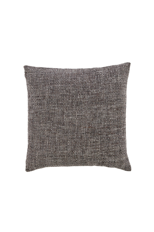 Cushion 45x45 cm VERNAL dark grey+brown