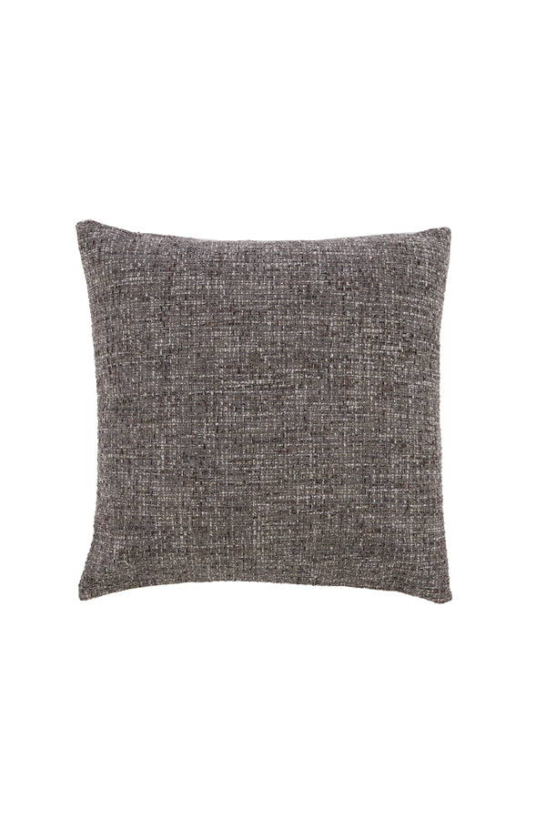Cushion 45x45 cm VERNAL dark grey+brown